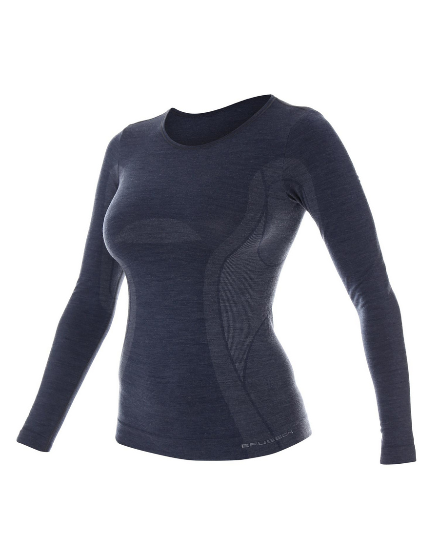 brubeck comfort wool dames shirt