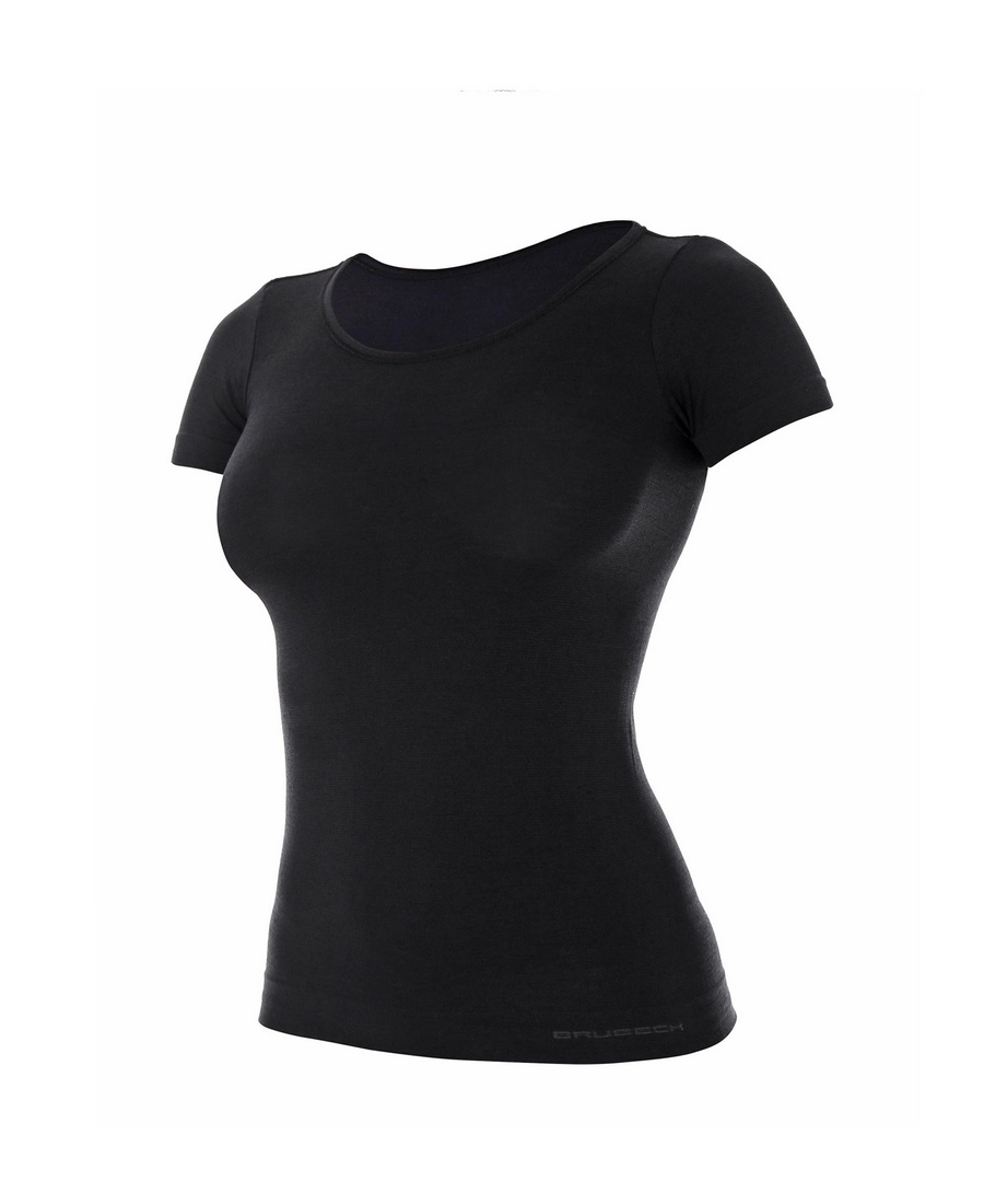 brubeck comfort wool dames t-shirt