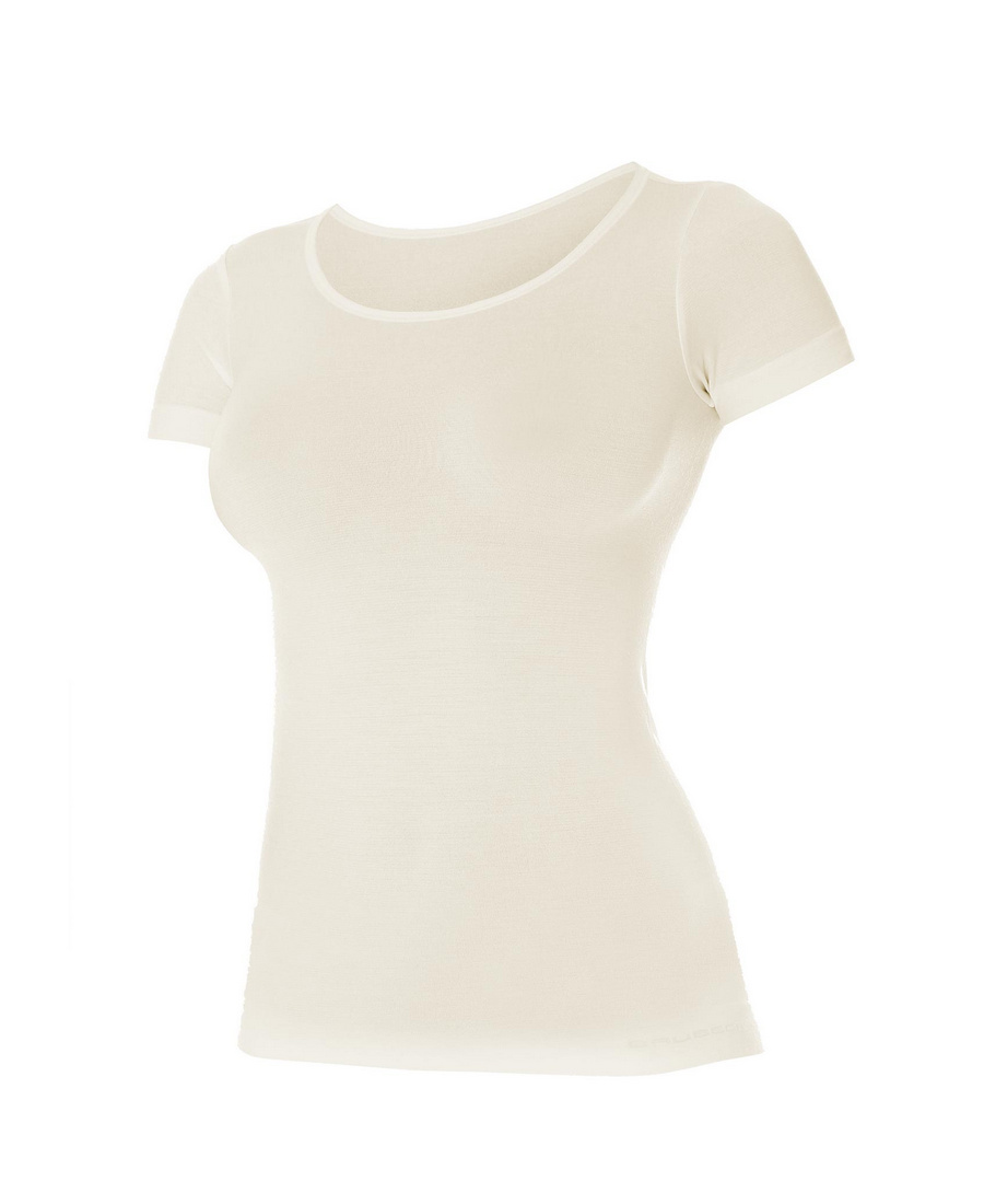 brubeck comfort wool dames t-shirt