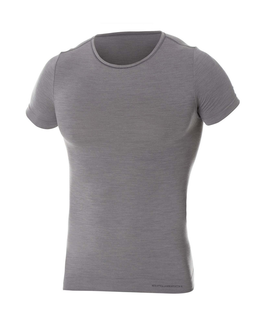 SS11030M-brubeck-ciemnoszary-packshot brubeck comfort wool t-shirt