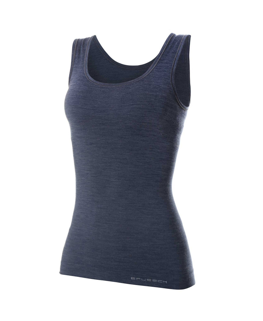 brubeck comfort wool dames hemd tank