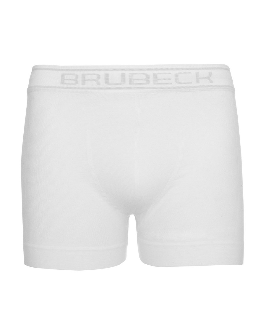 BX00501-White-packshot brubeck heren comfort cotton boxershort