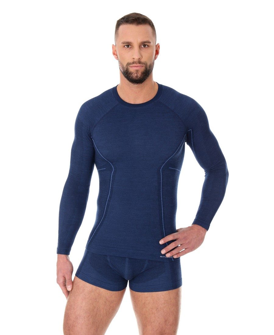 Heren Active Wool Shirt Lange Mouw