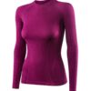 brubeck active wool shirt lange mouw