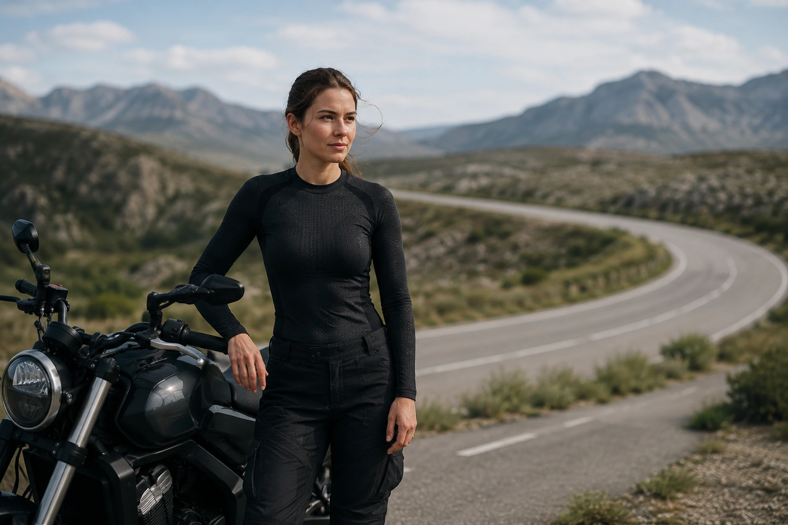 Dames motoronderkleding Brubeck