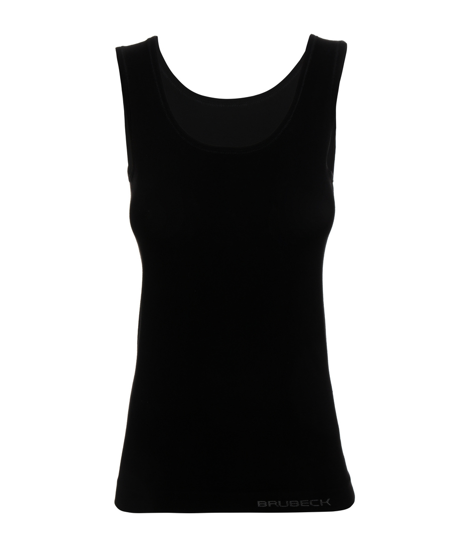 TA00510-Black-packshot brubeck comfort cotton dames hemd