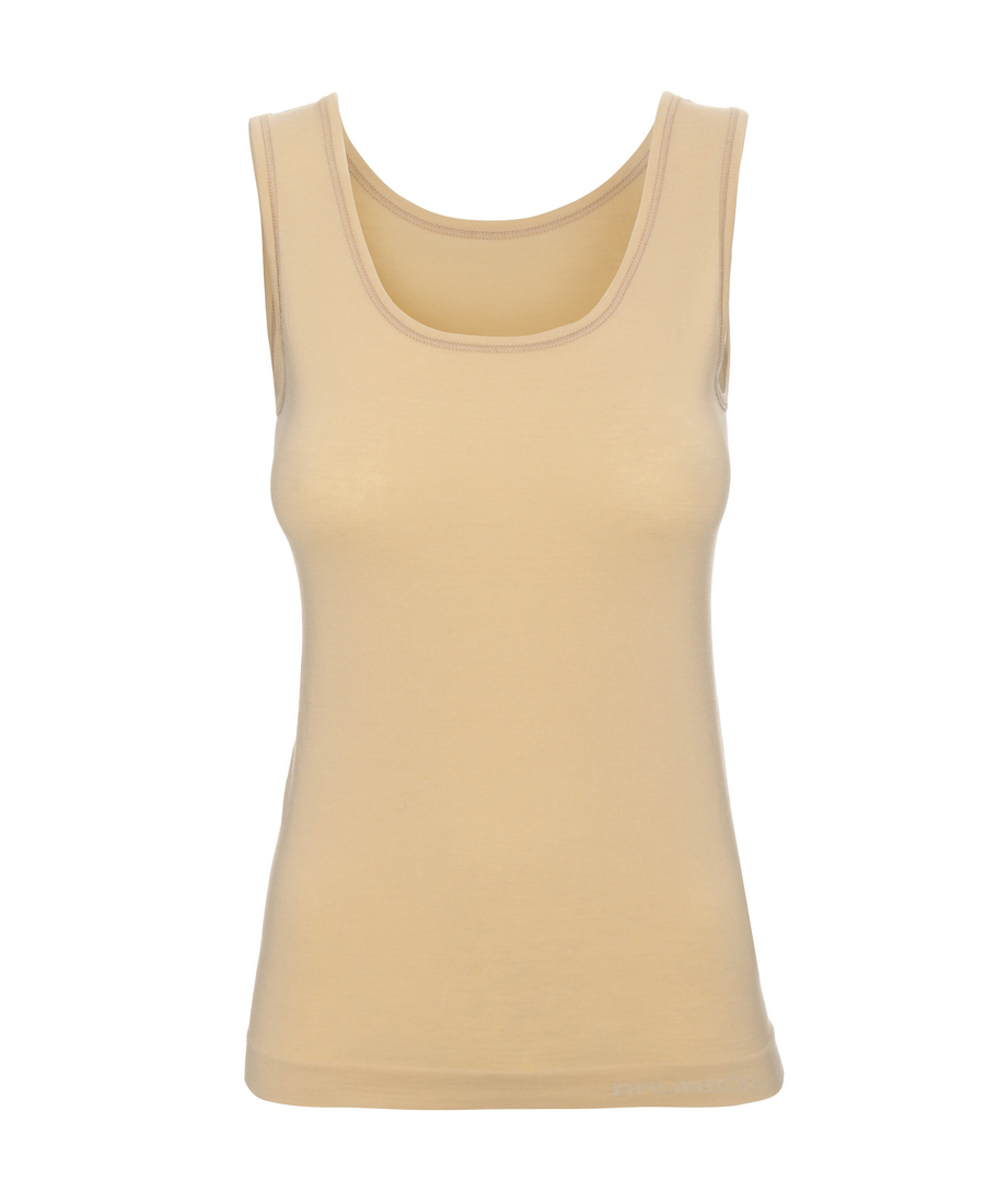 TA00510-beige-packshot brubeck comfort cotton dames hemd