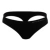 TH00182-black-packshot brubeck comfort cotton dames string