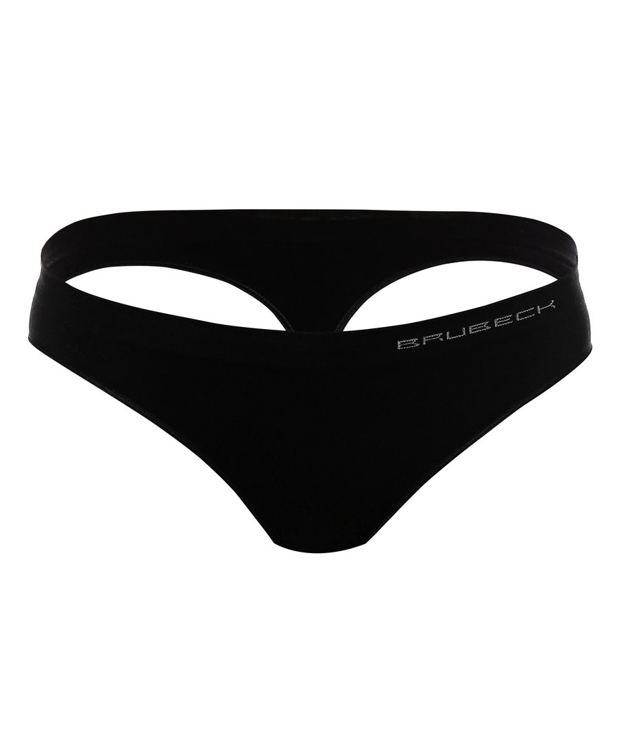 TH00182-black-packshot brubeck comfort cotton dames string