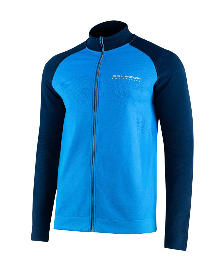 LS14080-niebieski_jeansowy-przod-packshot brubeck trainingsjack heren