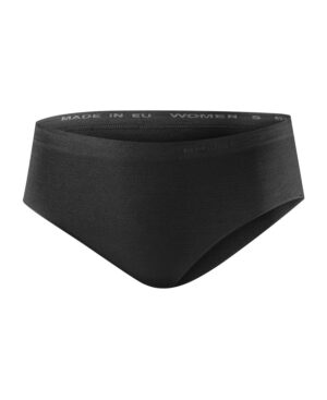 Dames Comfort Merino Slip zwart voorkant