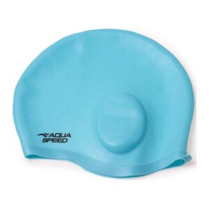 Aqua Speed ear cap comfort badmuts aqua