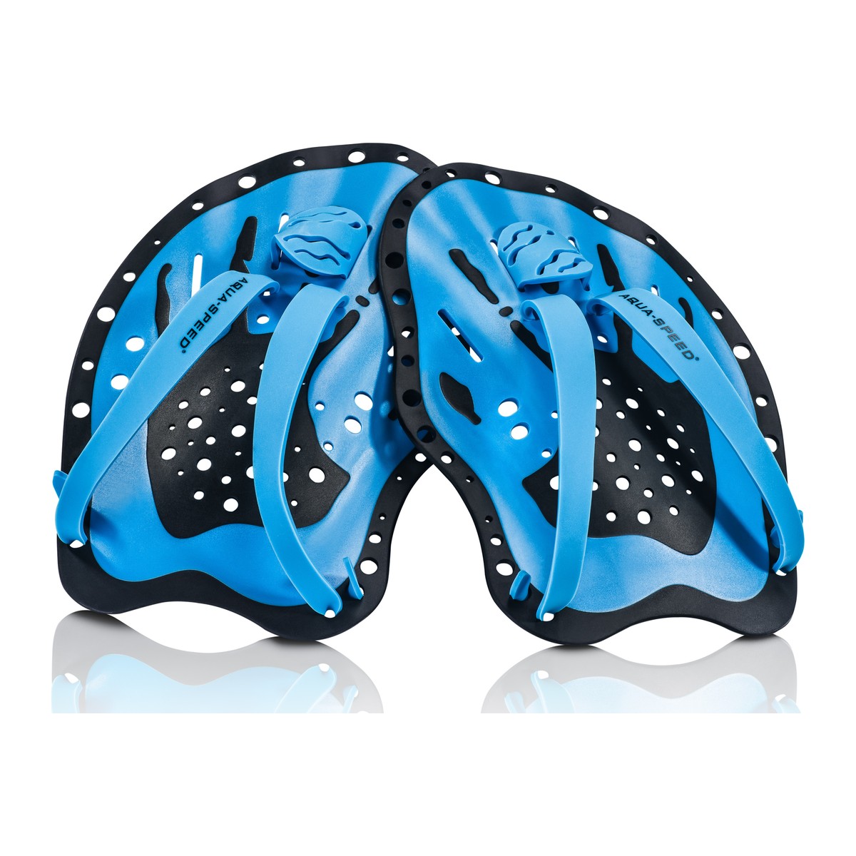 Aqua Speed hand paddles zwemmen blauw