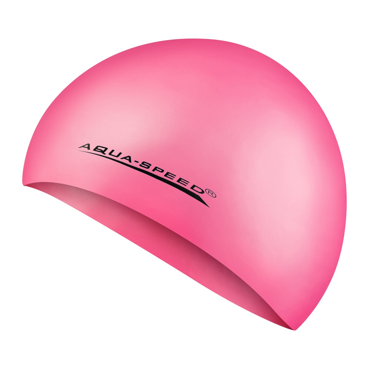 Aqua Speed mega siliconen badmuts roze