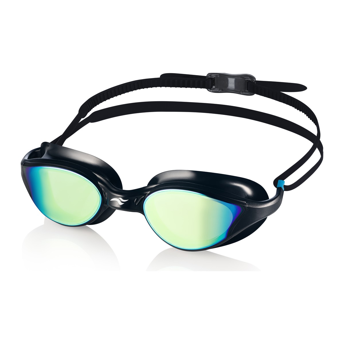 Aqua Speed vortex mirror zwembril zwart