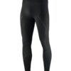 Heren Extreme Merino thermobroek zwart, voorkant | Brubeck